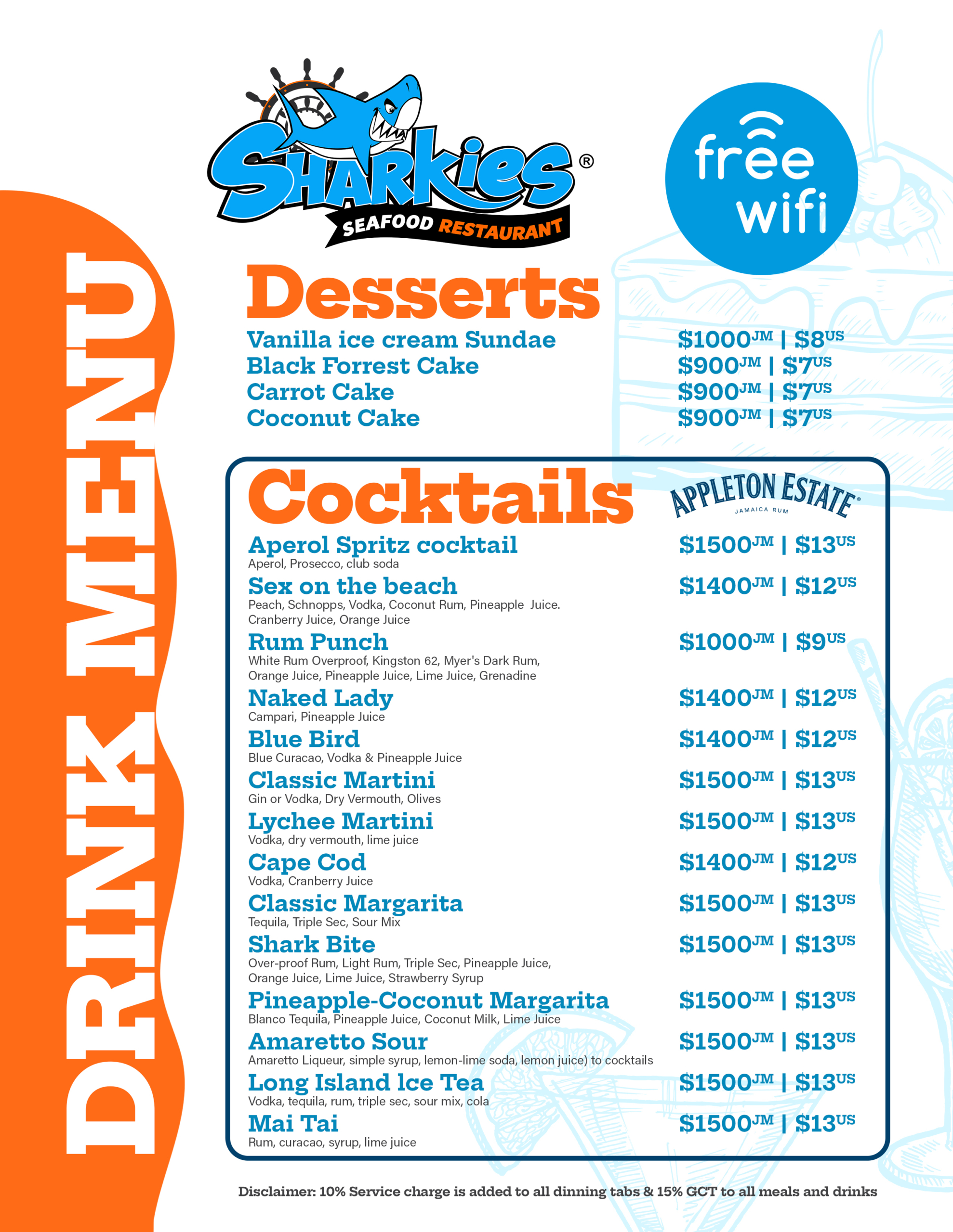 Sharkies Menu Design 2024 Drinks 01